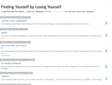 Tablet Screenshot of findingyourselfbylosingyourself.blogspot.com