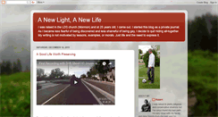 Desktop Screenshot of newlightnewlife.blogspot.com