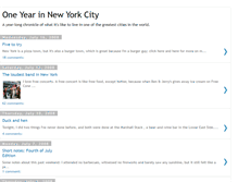 Tablet Screenshot of oneyearinnewyorkcity.blogspot.com