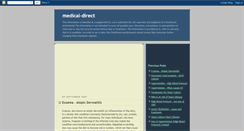 Desktop Screenshot of medical-direct.blogspot.com