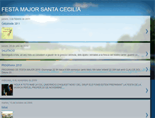 Tablet Screenshot of festamajorsantacecilia.blogspot.com