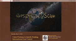 Desktop Screenshot of conspiracyscope.blogspot.com