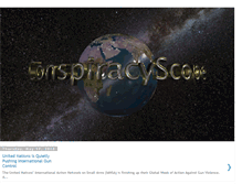 Tablet Screenshot of conspiracyscope.blogspot.com