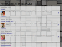 Tablet Screenshot of hannahandneal.blogspot.com