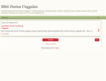 Tablet Screenshot of bibitdurianunggulan.blogspot.com