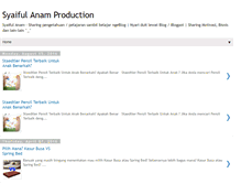 Tablet Screenshot of anamsyaifulnews.blogspot.com