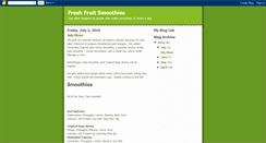 Desktop Screenshot of freshfruitsmoothies.blogspot.com