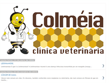 Tablet Screenshot of colmeiaveterinaria.blogspot.com