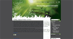 Desktop Screenshot of nikinova.blogspot.com