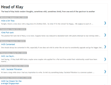 Tablet Screenshot of klayhead.blogspot.com