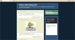 Desktop Screenshot of escolaeddagoncalves.blogspot.com