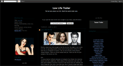 Desktop Screenshot of low-life-movie-trailer.blogspot.com