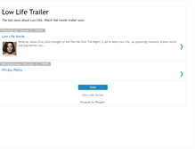 Tablet Screenshot of low-life-movie-trailer.blogspot.com
