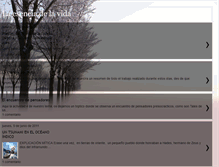 Tablet Screenshot of laesenciadelavida-agora.blogspot.com