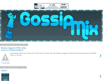 Tablet Screenshot of gossipmix.blogspot.com