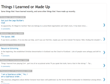 Tablet Screenshot of learnedordreamed.blogspot.com