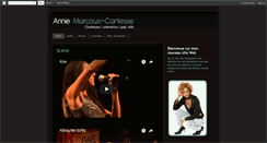 Desktop Screenshot of anniemarcoux.blogspot.com
