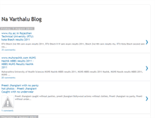 Tablet Screenshot of navarthalu.blogspot.com