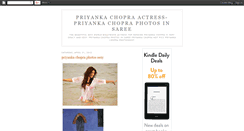 Desktop Screenshot of priyankachopra3.blogspot.com