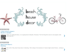 Tablet Screenshot of beachhhousedecor.blogspot.com