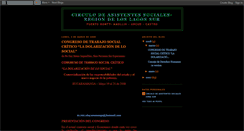 Desktop Screenshot of circulodeasistentessociales.blogspot.com