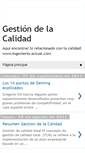 Mobile Screenshot of calidad-actual.blogspot.com