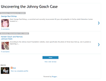 Tablet Screenshot of johnnygoschtruth.blogspot.com