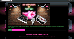Desktop Screenshot of hiphopdropsbyfoxyvox.blogspot.com