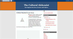 Desktop Screenshot of cultural-alchemist.blogspot.com