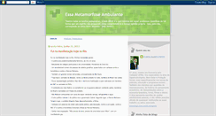 Desktop Screenshot of essametamorfose.blogspot.com