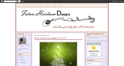 Desktop Screenshot of futureheirloomdesigns.blogspot.com