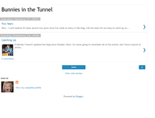 Tablet Screenshot of bunniesinthetunnel.blogspot.com