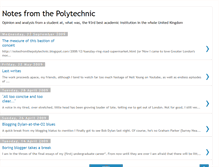Tablet Screenshot of notesfromthepolytechnic.blogspot.com