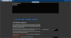 Desktop Screenshot of free-ebookforex.blogspot.com
