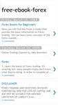 Mobile Screenshot of free-ebookforex.blogspot.com