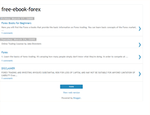 Tablet Screenshot of free-ebookforex.blogspot.com