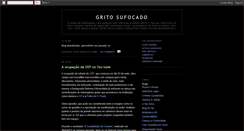Desktop Screenshot of gritosufocado.blogspot.com