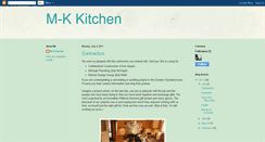 Desktop Screenshot of m-k-kitchen.blogspot.com