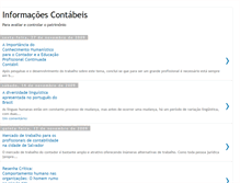 Tablet Screenshot of informacoescontabeis.blogspot.com