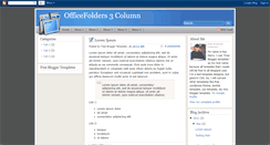 Desktop Screenshot of officefolders3c.blogspot.com