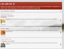 Tablet Screenshot of lifewithmrb.blogspot.com