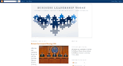 Desktop Screenshot of businessleadershiptoday.blogspot.com