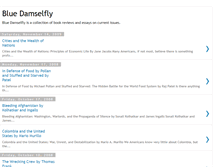 Tablet Screenshot of bluedamselfly.blogspot.com