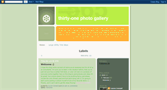 Desktop Screenshot of 31gallery.blogspot.com