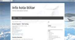 Desktop Screenshot of infokotablitar.blogspot.com