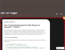 Tablet Screenshot of jvzoggel.blogspot.com