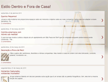 Tablet Screenshot of estilodentroeforadecasa.blogspot.com