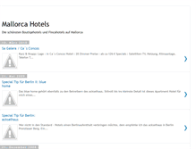 Tablet Screenshot of best-mallorcahotels.blogspot.com