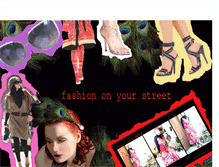 Tablet Screenshot of fashiononyourstreet.blogspot.com