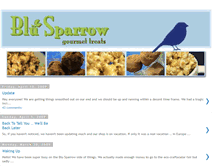 Tablet Screenshot of blusparrowtreats.blogspot.com